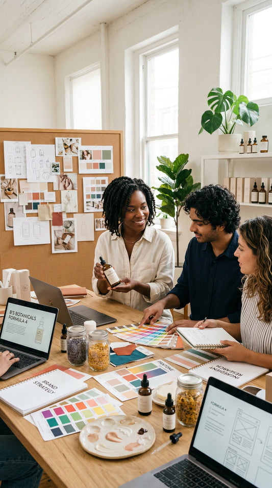 Consulting for founding a skin care brand