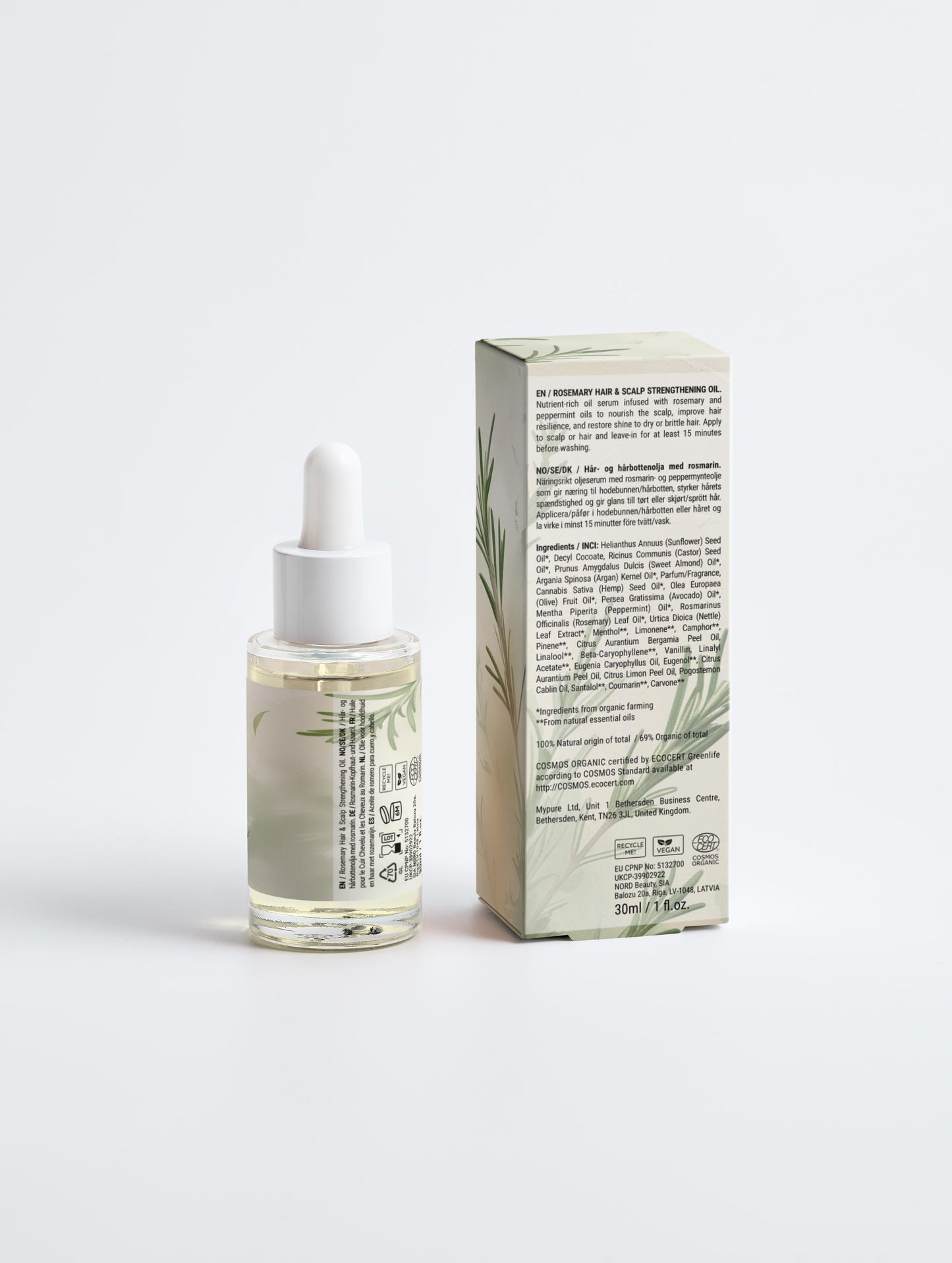 Rosemary Hair & Scalp Strengthening Oil