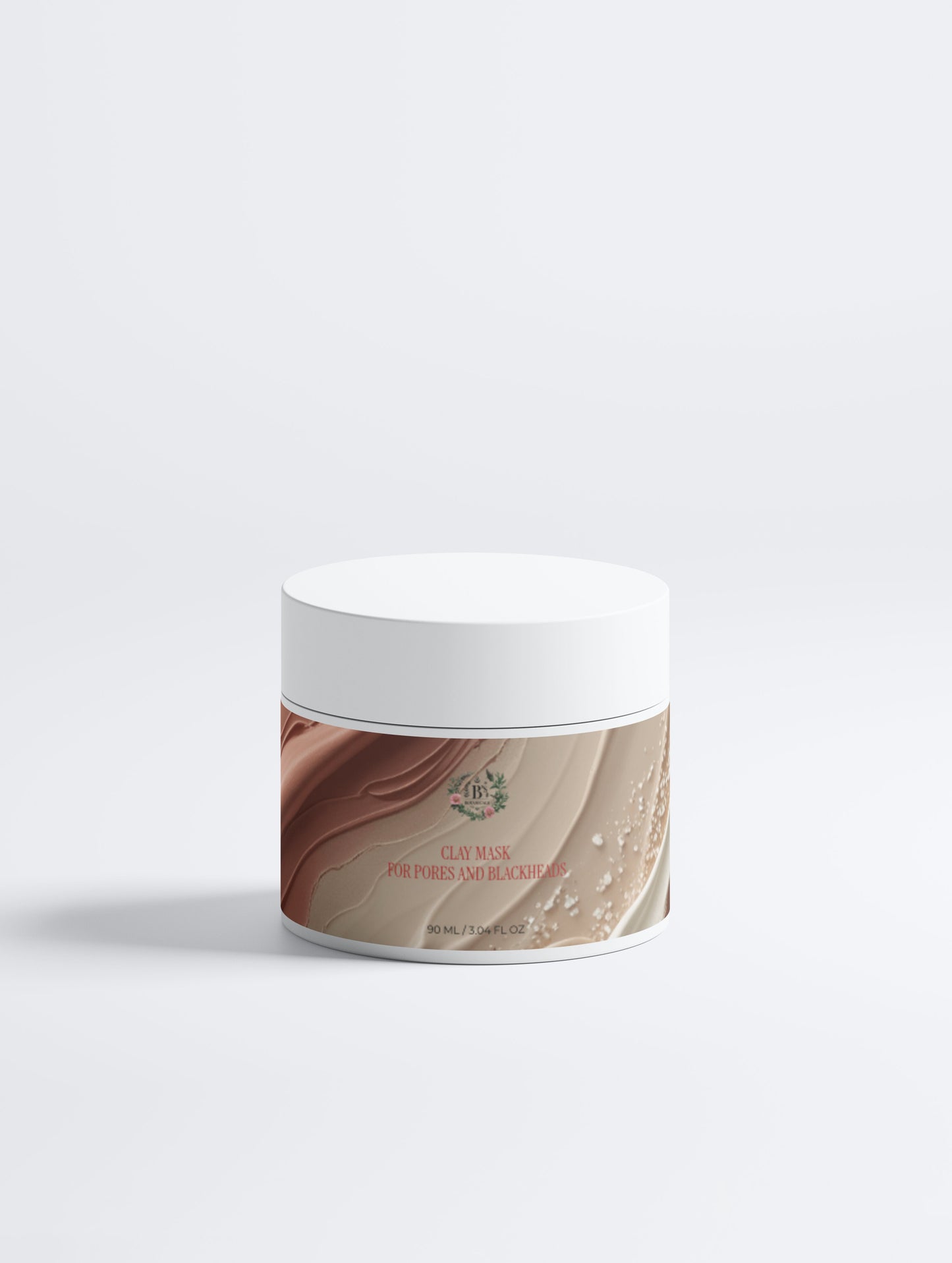 Pore minimizing clay mask for oily skin and clogged pores with botanical ingredients