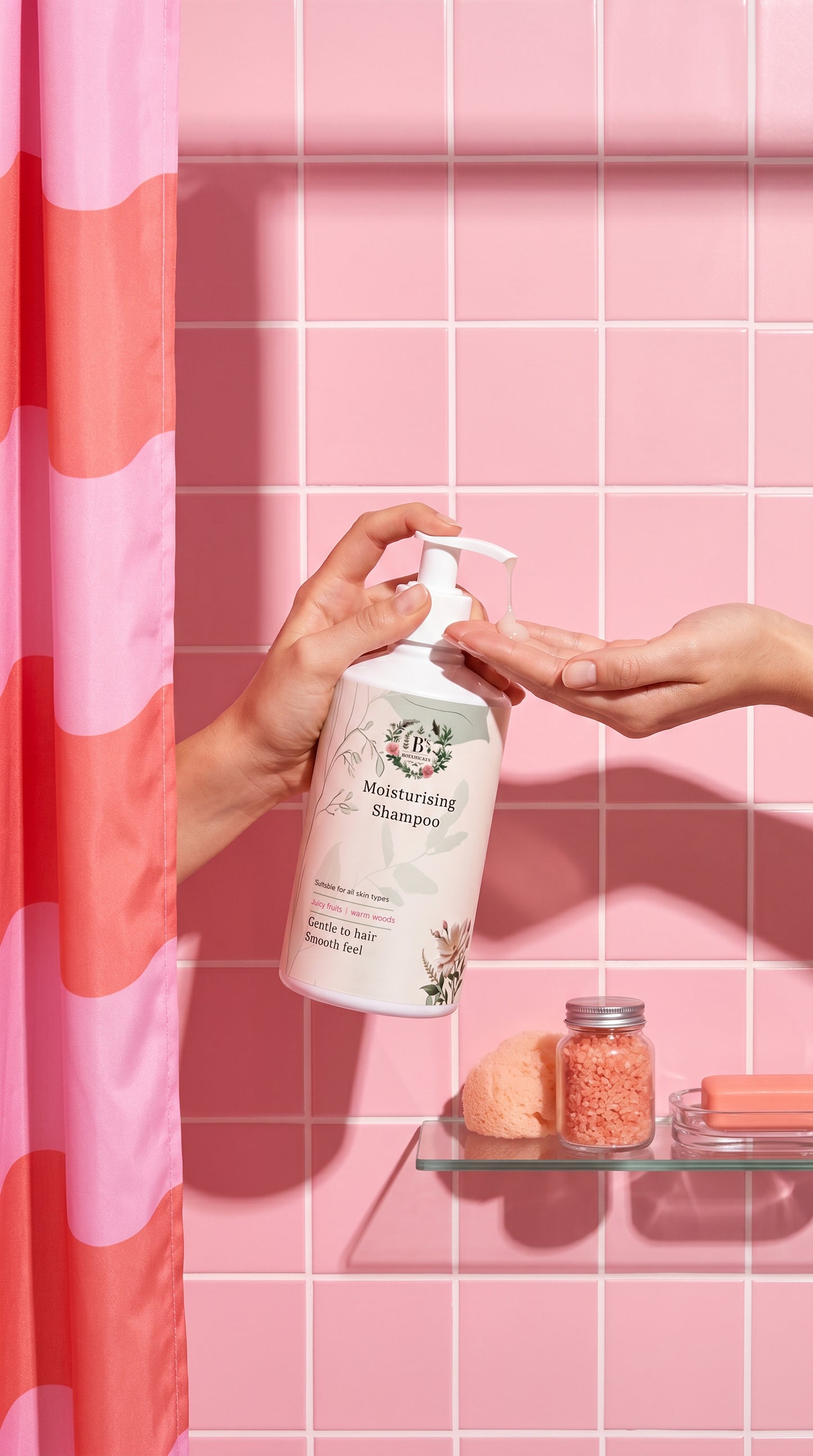 Moisturising shampoo for dry and damaged hair that deeply nourishes, restores hydration, and leaves hair soft, smooth, and manageable.