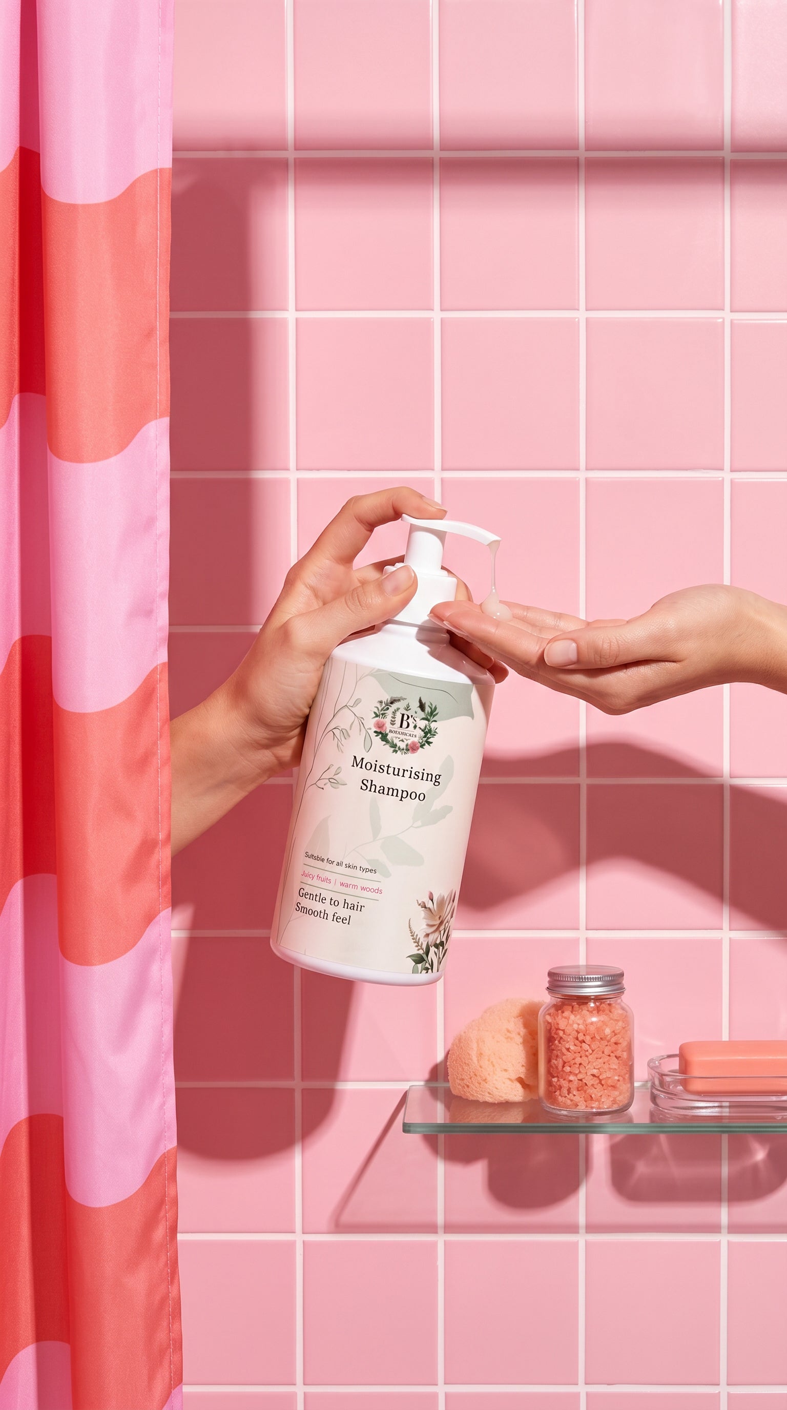 Moisturising shampoo for dry and damaged hair that deeply nourishes, restores hydration, and leaves hair soft, smooth, and manageable.