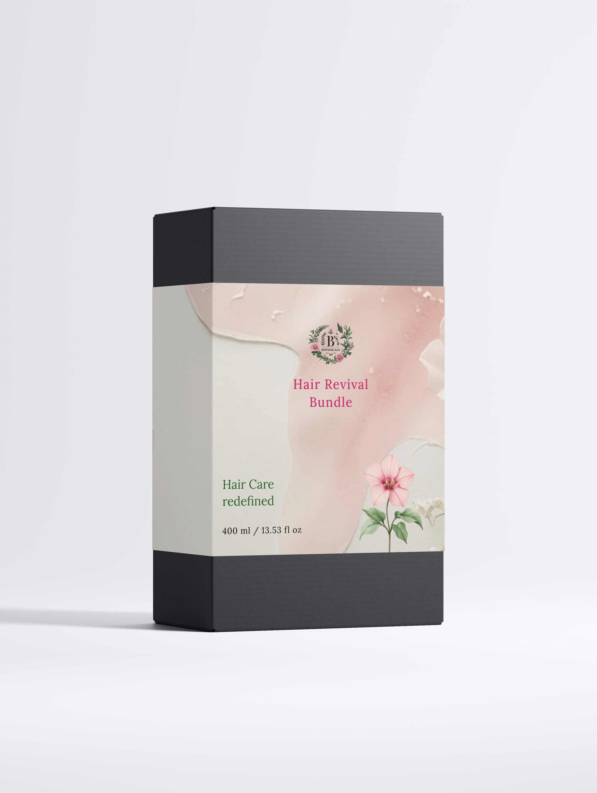 Hair revival bundle designed to repair damaged hair, strengthen strands and support healthy hair growth with botanical scalp and hair treatments