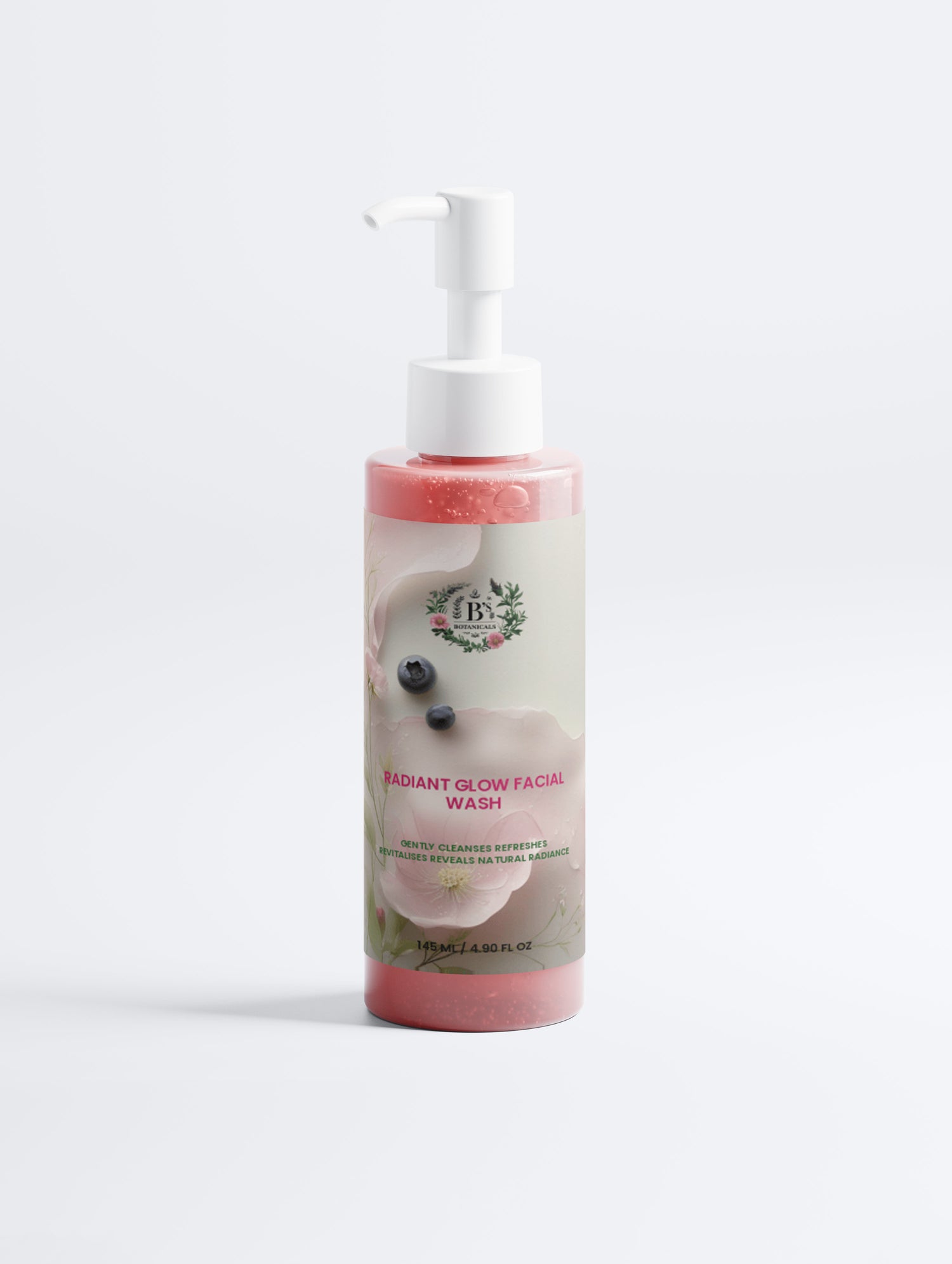 Hydrating facial wash for sensitive and normal skin types, helping cleanse the skin gently while maintaining moisture and preventing dryness or tightness.
