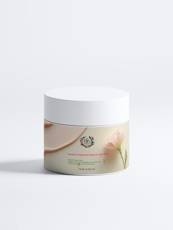 Jar of skincare product with floral design on a white background