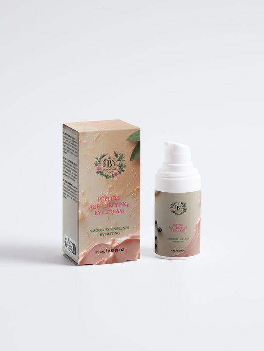 Peptide age-defying eye cream for tired-looking under-eyes and fine lines