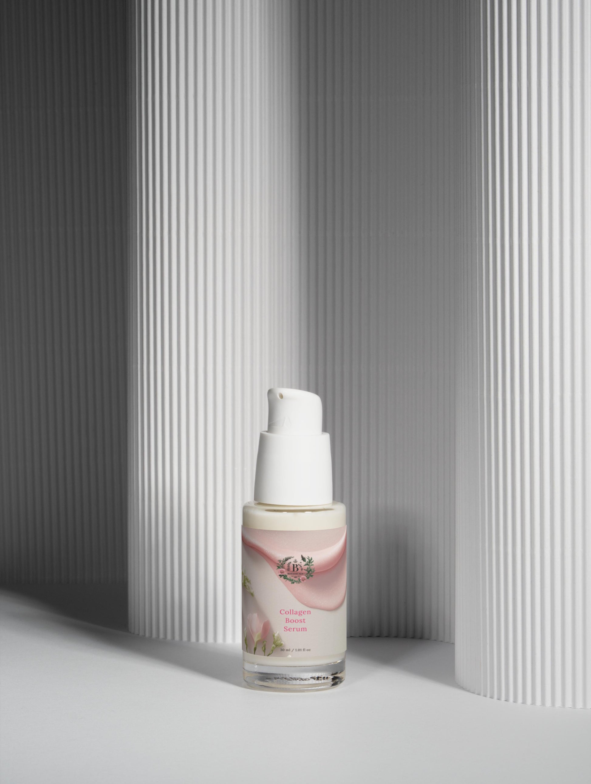 Collagen boost face serum with hydrating formula designed to support skin elasticity and reduce visible signs of aging