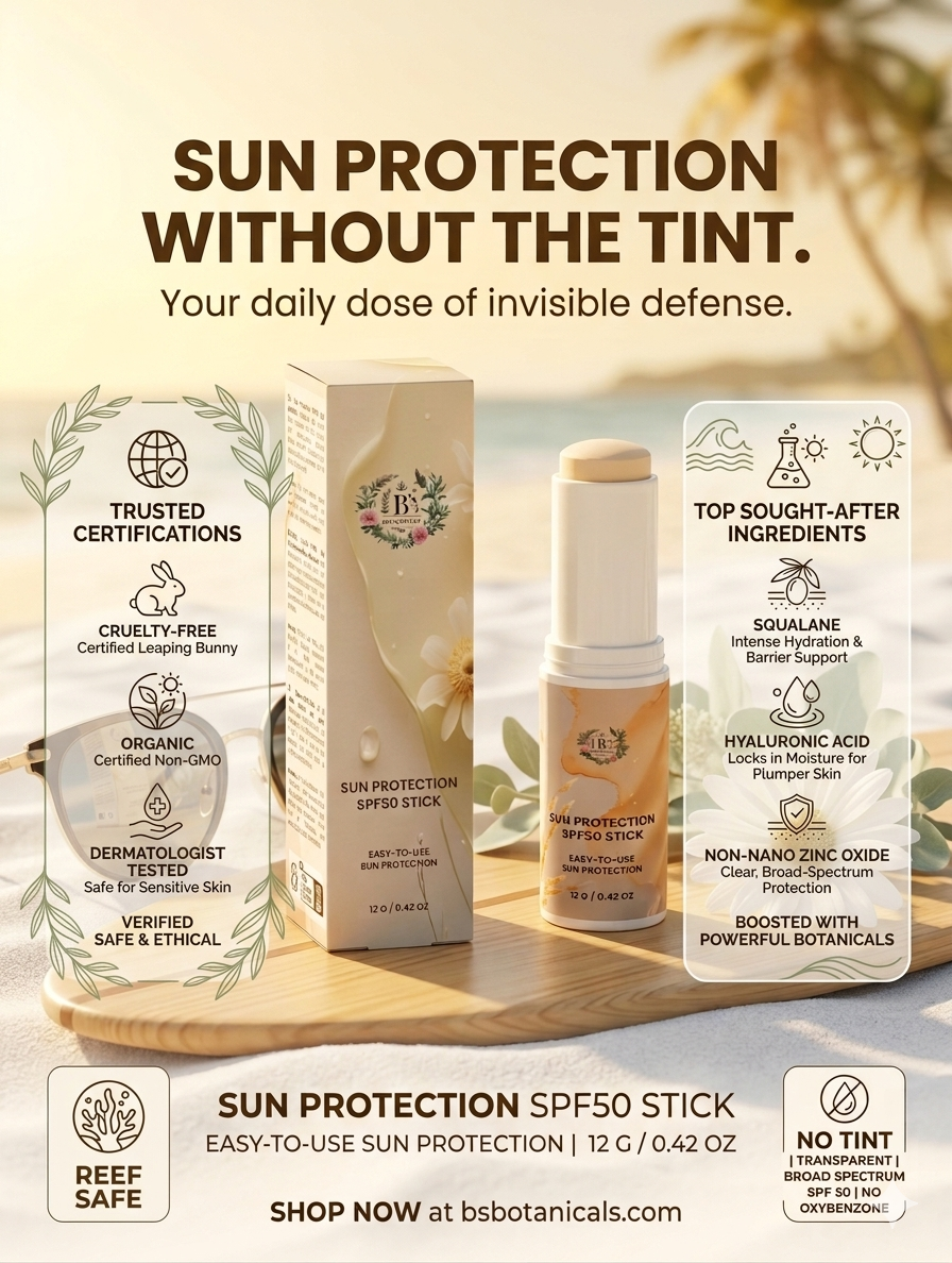 Sun Protection SPF50 Stick, no tint